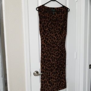 Ralph Lauren leopard print dress